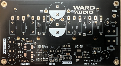 Ward Audio W200 power amplifier